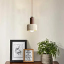 Minimalist brown & off-white decorbites led hanging lamp kitchen