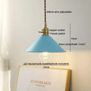 Modern brass and glass decorbites led hanging lamp bedroom light