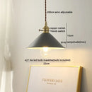 Modern brass and glass decorbites led hanging lamp bedroom light
