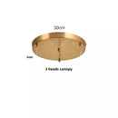 DecorBites™ LED Hanging Light Fixture Yellow Travertine Nordic Wire Adjustable Pendant Lamp