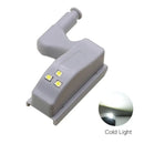 Gray plastic led hinge sensor lights kitchen cabinet wardrobe