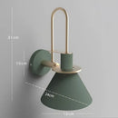DecorBites™ LED Horn Wall Lamp: Modern Nordic Sconces for Bedside, Living Room, Home Decor
