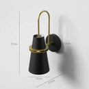 DecorBites™ LED Horn Wall Lamp: Modern Nordic Sconces for Bedside, Living Room, Home Decor