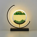 DecorBites™ LED Hourglass Quicksand Desk Lamp, Unzip Decor, Night Light, Holiday Gift
