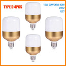 Gold and white led indoor ceiling lamp living room super bright light