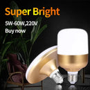 Gold and white led indoor ceiling lamp living room super bright light