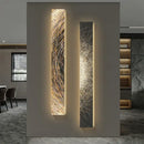 Abstract golden led indoor painting decoration for living room