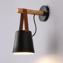 Minimalist gold circular led indoor wall lamp bedroom sconce