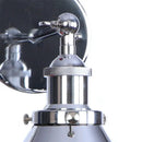 Industrial chrome wall lamp led indoor wall light for bathroom