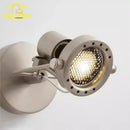 DecorBites™ LED Industrial Bedroom Wall Lamp Black/Nickel Mounted Studio Cafe Background