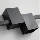 Modern black & white led interior wall lamp bedroom minimalist light
