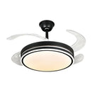 Modern led invisible fan lamp for bedroom and living room