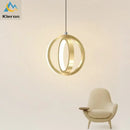 DecorBites™ LED Iron Art Small Chandelier for Bedroom Study Living Room Decor