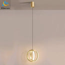 DecorBites™ LED Iron Art Small Chandelier for Bedroom Study Living Room Decor