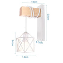 DecorBites™ LED Iron Cage Wall Light for Home Bedroom Kitchen Decor