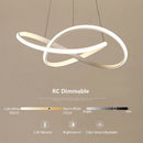 DecorBites™ LED Irregular Aluminum Acrylic Chandelier for Dining Room Pendant Lighting