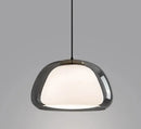 Modern led jelly glass pendant light for dining room