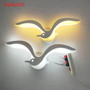 Modern led jellyfish wall sconce set for living room playful designs
