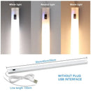 Sleek white decorbites led kitchen cabinet light with motion sensor
