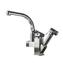 Modern stainless steel led kitchen faucet with pull out sprayer