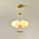 Decorbites led lunar ball cloud chandelier living room light
