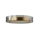 Modern led luxury chandelier circular glass pendant bedroom light