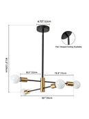 DecorBites™ LED Magic Bean Chandelier for Indoor Lighting