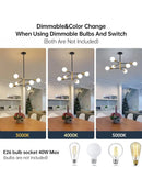 DecorBites™ LED Magic Bean Chandelier for Indoor Lighting