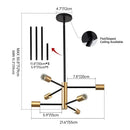 DecorBites™ LED Magic Bean Chandelier for Indoor Lighting