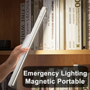 Minimalist white & black magnetic desk lamp bedroom reading light