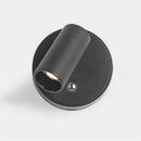 Modern white led magnetic wall light bedroom touch dimmable lamp