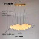 DecorBites™ LED Marble Balls Chandelier for Dinning Room