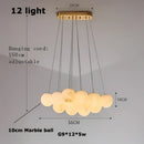 DecorBites™ LED Marble Balls Chandelier for Dinning Room
