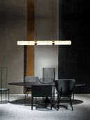 DecorBites™ LED Marble Hanging Lamps - White Alabaster