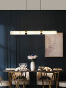 DecorBites™ LED Marble Hanging Lamps - White Alabaster