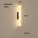 DecorBites™ LED Marble Hanging Lamps - White Alabaster