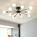 DecorBites™ LED Metal Chandeliers for Living Room - Stylish Ceiling Light for Home Decor