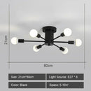 DecorBites™ LED Metal Chandeliers for Living Room - Stylish Ceiling Light for Home Decor