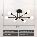 DecorBites™ LED Metal Chandeliers for Living Room - Stylish Ceiling Light for Home Decor
