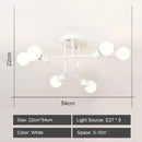 DecorBites™ LED Metal Chandeliers for Living Room - Stylish Ceiling Light for Home Decor