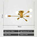 DecorBites™ LED Metal Chandeliers for Living Room - Stylish Ceiling Light for Home Decor