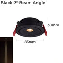 Modern black & white mini ceiling downlights kitchen spot lighting