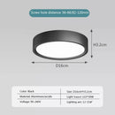 Ultra slim white minimalist ceiling light bedroom modern led lamp