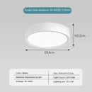 Ultra slim white minimalist ceiling light bedroom modern led lamp