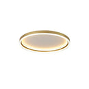 Modern golden finish led minimalist chandelier for living room