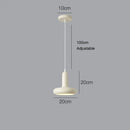 Minimalist nordic pendant ceramic led chandelier for living room