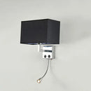 DecorBites™ LED Minimalist Wall Lamps with Rectangle Texture Shade for Living Room & Bedroom