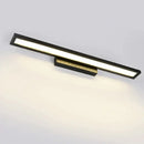 Modern black led mirror light bathroom wall lamp