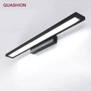 Modern black led mirror light bathroom wall lamp