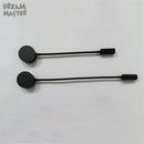 Modern black led mirror light bedside lamp bedroom reading light